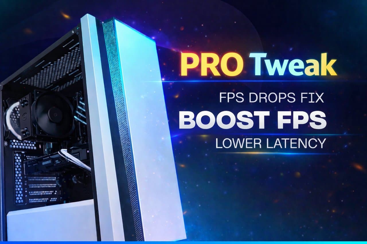 PC TWEAKS | BOOST FPS & LOWER INPUT DELAY - PRO PLAN