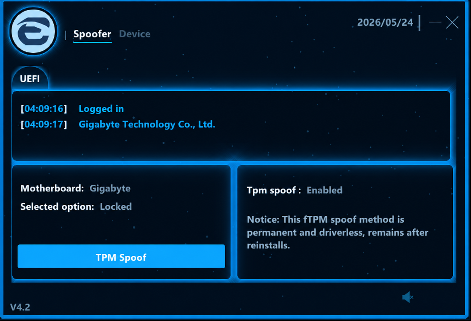 TPM rewrite in progress